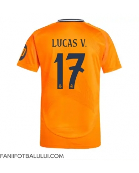 Real Madrid Lucas Vazquez #17 Tricou Fotbal Replică 2024-25 Barbati Deplasare
